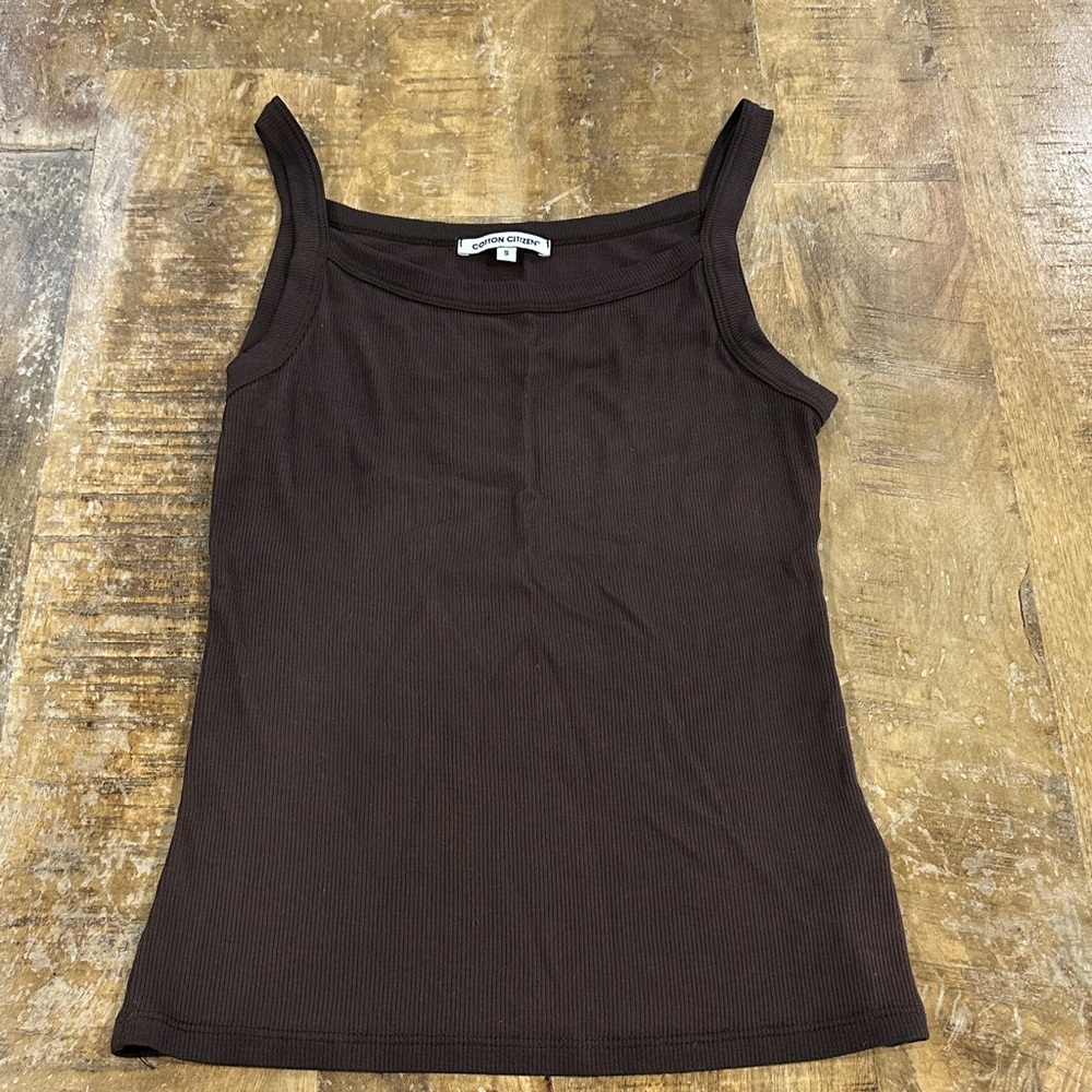 Cotton Citizen Ribbed Tank Top